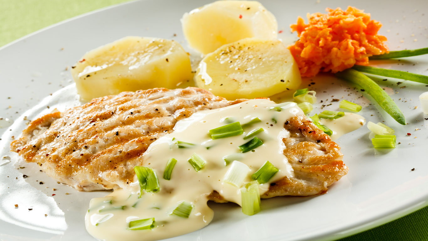 Frango ao Curry e Leite de Coco