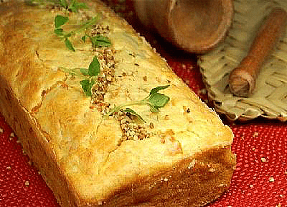 Bolo de Queijo e Coco